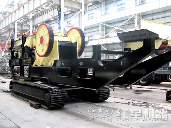 移動破碎站處理建筑垃圾